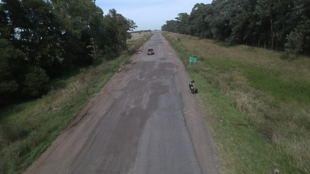 Un tramo de la Ruta 74 se encuentra cortada por mejoras