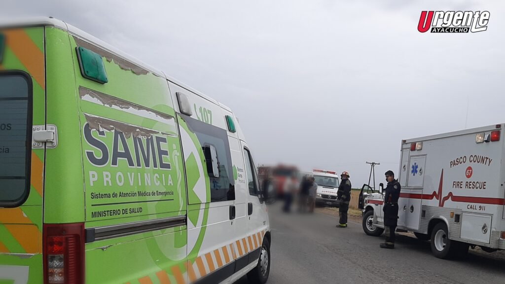 Un vehículo volcó en Ruta 29 en cercanías de Solanet