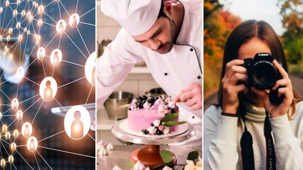 ¿Donde estudiar fotografía, gestión de redes sociales, cocina etc?