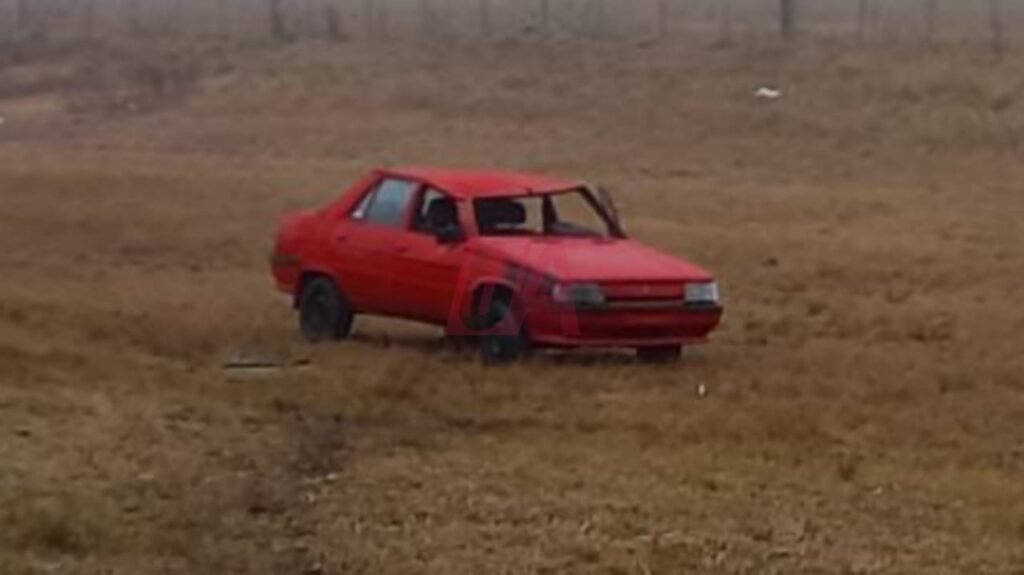 Un conductor sin lesiones tras un vuelco en Ruta 50