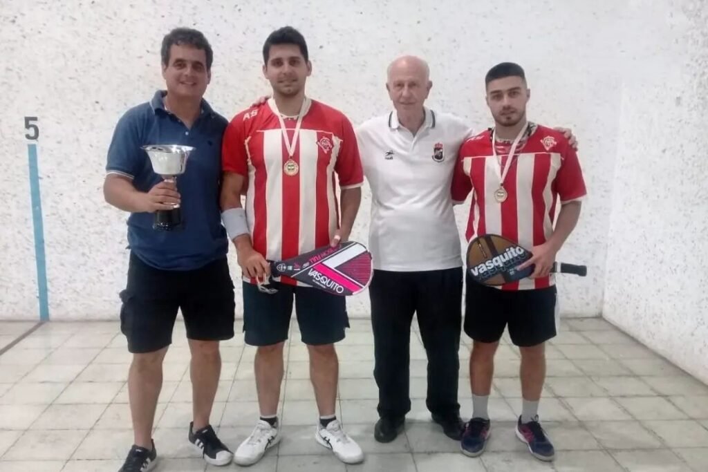 Atlético logró el ascenso a la elite en pelota paleta