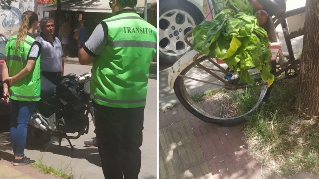 Un ciclista fue trasladado al Hospital tras protagonizar un accidente