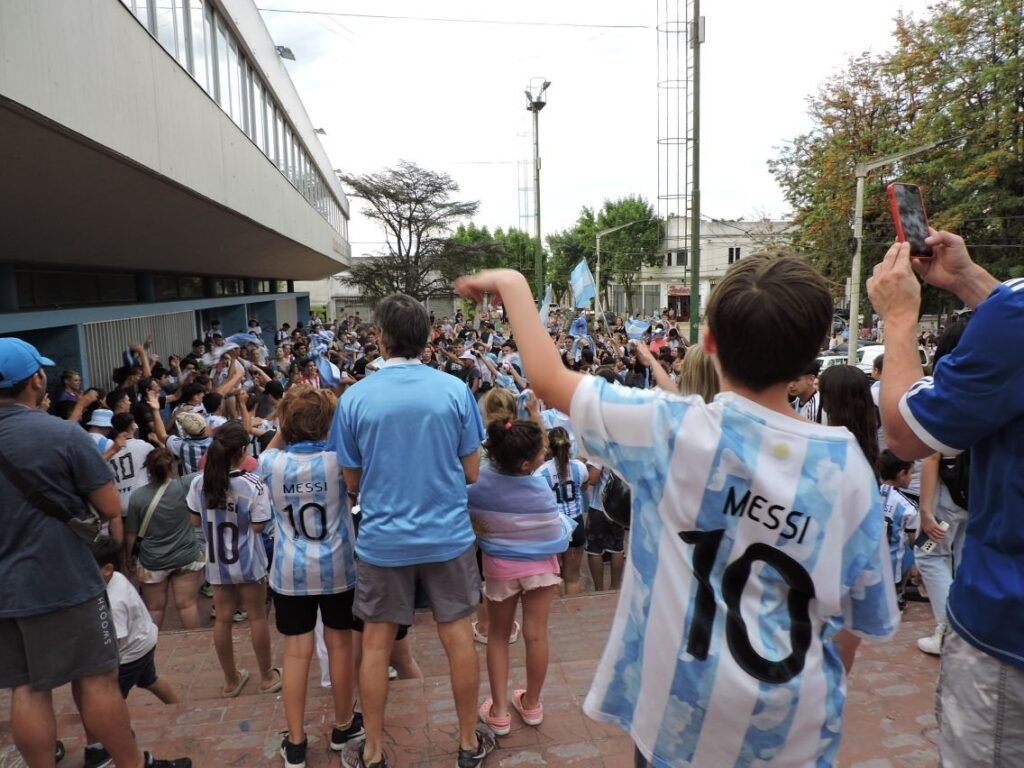 Argentina semifinalista: así lo festejaron en Ayacucho