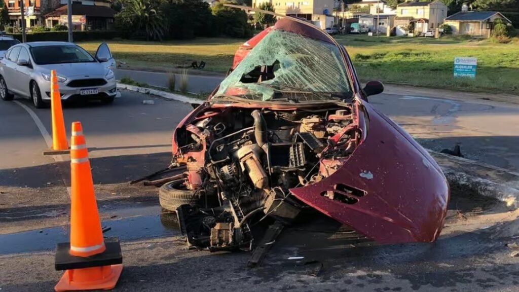 Tandil: Impactante choque en la zona del Dique y una persona herida