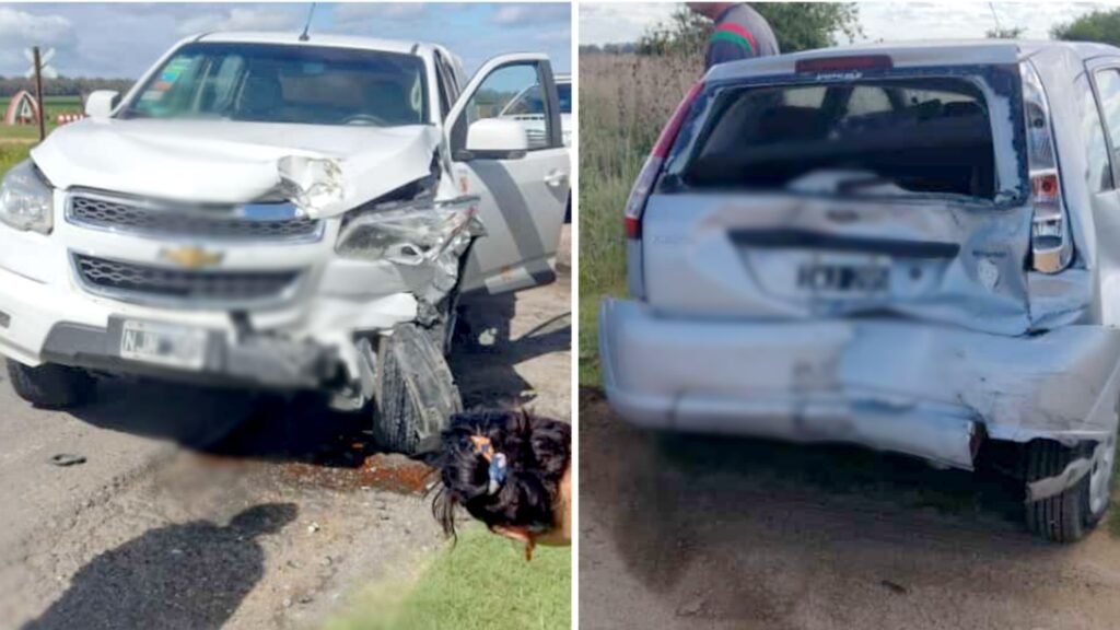 Fuerte choque en ruta 74: varios heridos