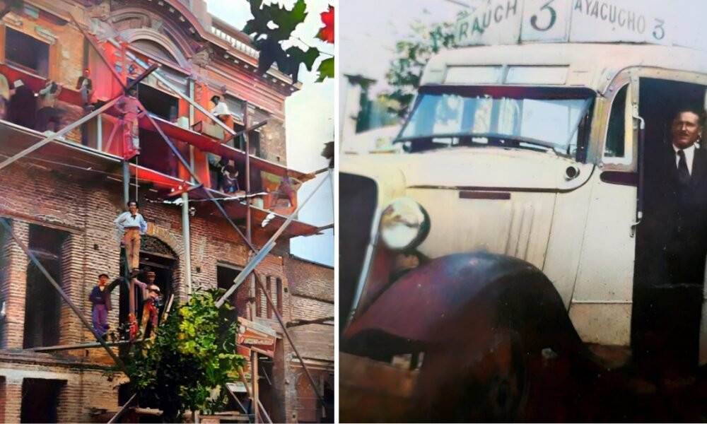 Ayacucho hace décadas, pero a color