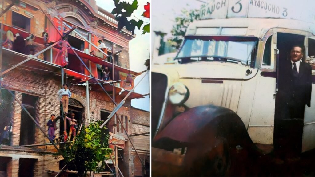 Ayacucho hace décadas, pero a color