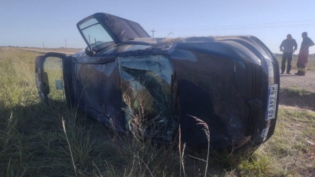 Rauch: Accidente en ruta 30