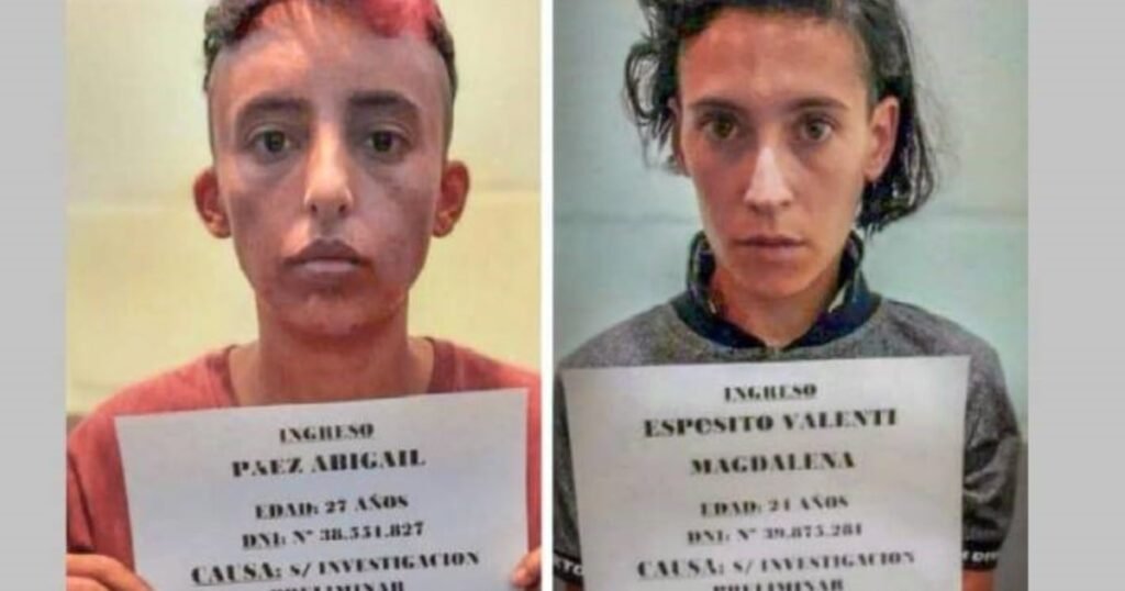 Golpearon en la cárcel a las asesinas de Lucio Dupuy: Magdalena Espósito Valenti y Abigail Páez