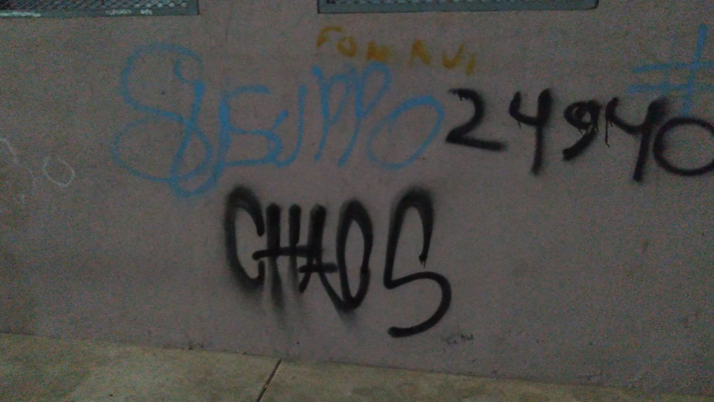 La sede del barrio Santa Teresita es víctima de actos de vandalismo una vez más