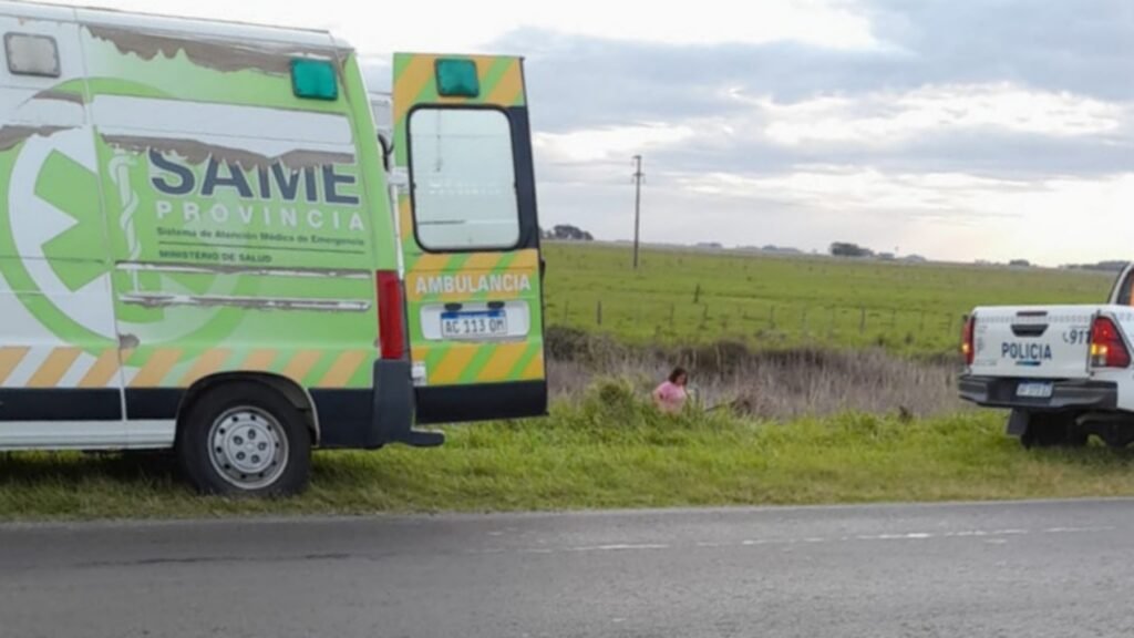 Un vehículo volcó en ruta 50: varios heridos