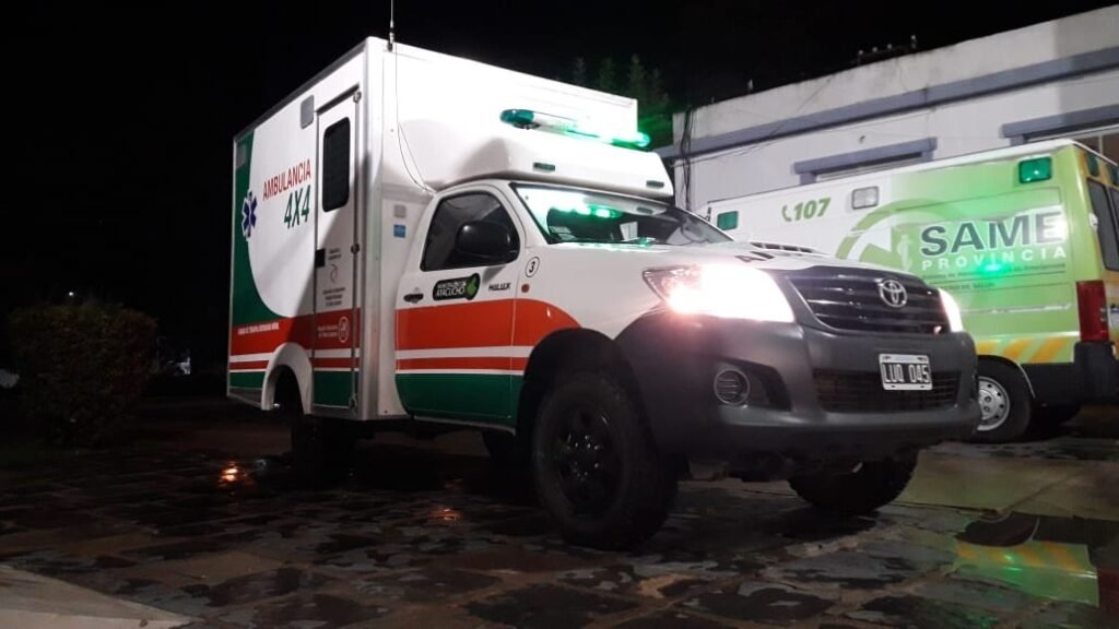 Un menor y un mayor fueron trasladados al Hospital tras un accidente en ruta 74