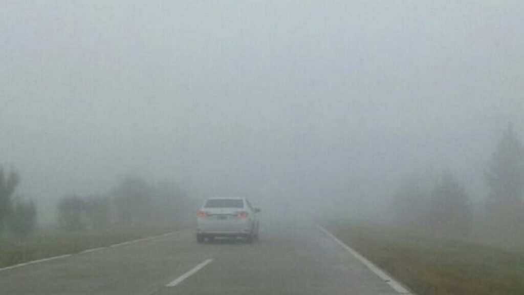 Rige una alerta de bancos de intensas neblinas