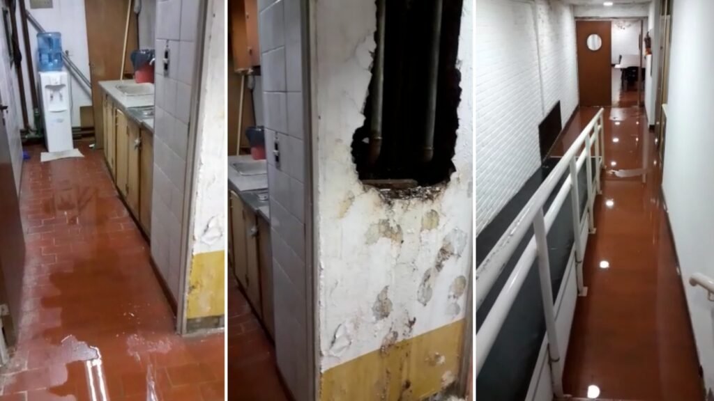 Video: Inundaciones y filtraciones en las secretarías del Consejo Deliberante de Ayacucho