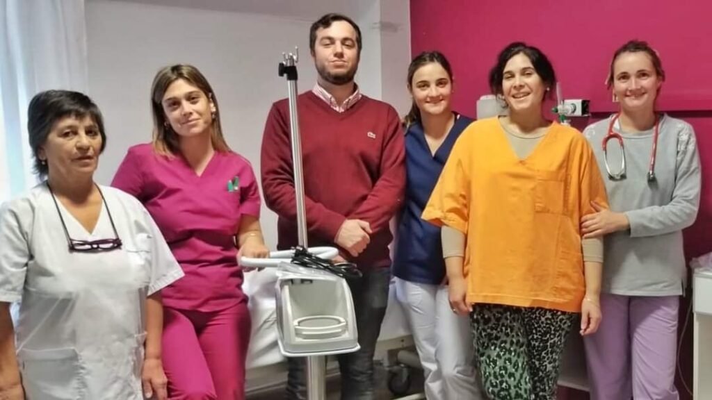 El sector de pediatría del Hospital implementó una nueva aparatología