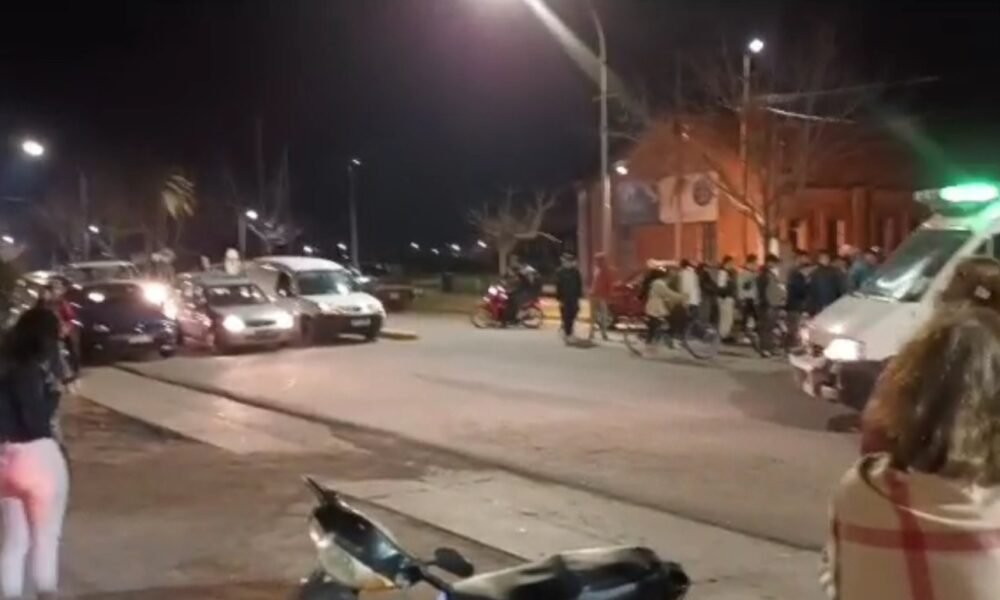 Un joven fue trasladado al Hospital luego de un accidente