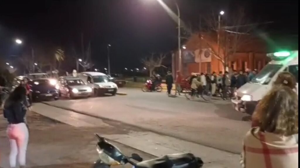 Un joven fue trasladado al Hospital luego de un accidente