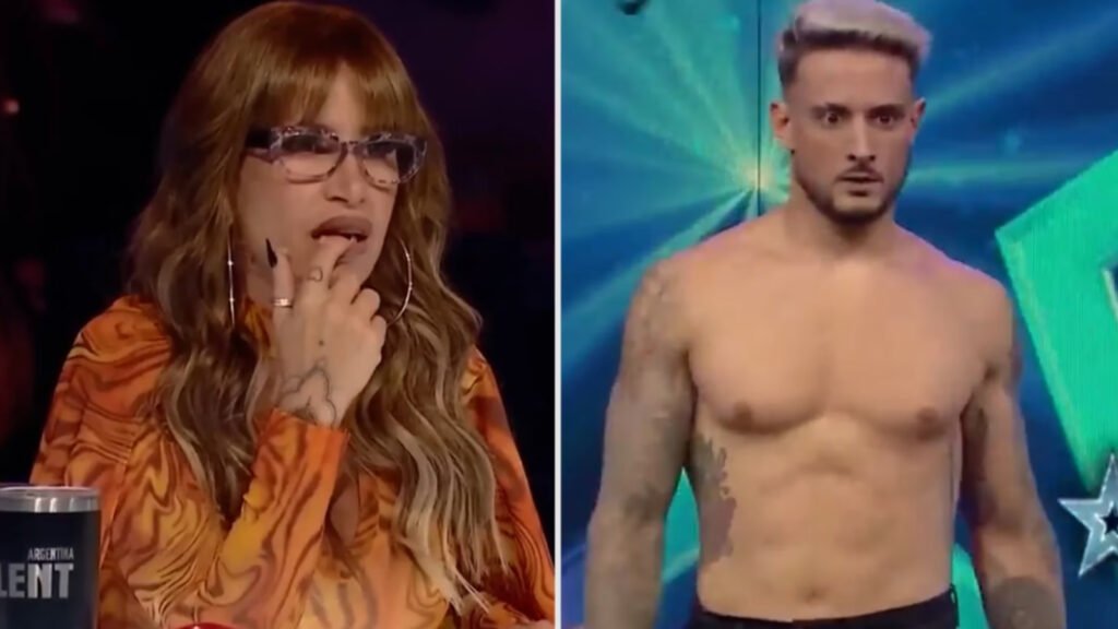 Video: Florencia Peña incomodó a un participante de Got Talent Argentina y fue cuestionada