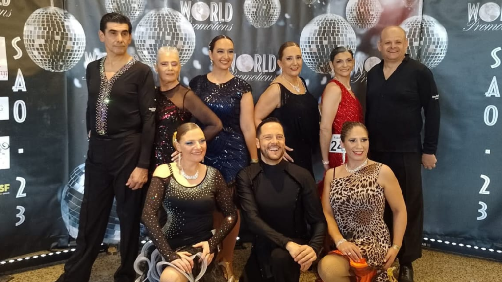 El estudio de Sebastián Colavita brilló en el campeonato sudamericano de ballroom