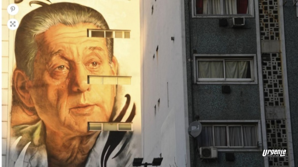 El emotivo mural en homenaje a Favaloro en pleno Buenos Aires