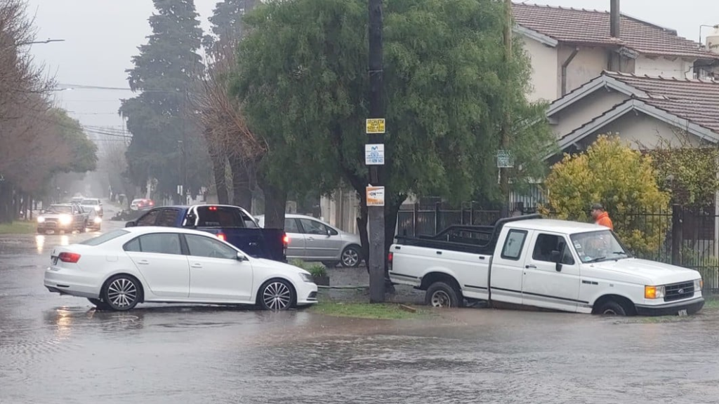 Temporal en La Plata: inundaciones, evacuados y clases suspendidas por las fuertes lluvias