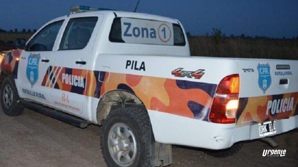 Pila: Seis delincuentes armados ingresaron a un campo y sustrajeron una importante suma de dinero