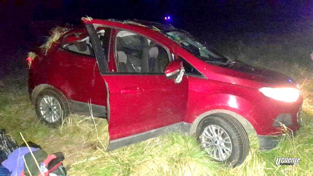 Dos personas resultaron heridas tras un accidente en ruta 29