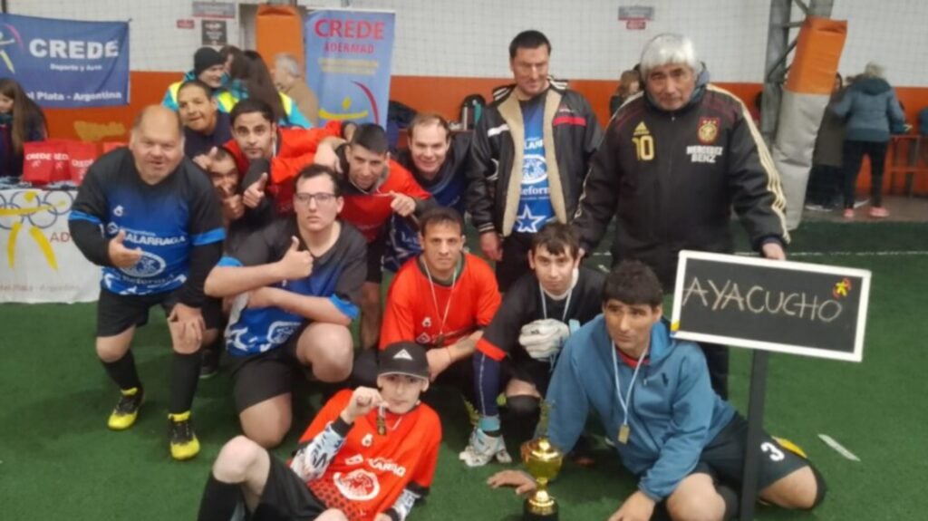 Ayacucho presente en la Liga de Fútbol para jóvenes con discapacidad intelectual