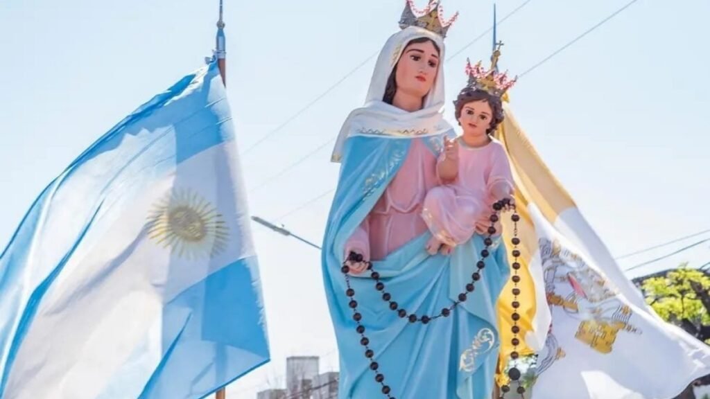 Se cumplen 40 años de la aparición de la Virgen del Rosario de San Nicolás