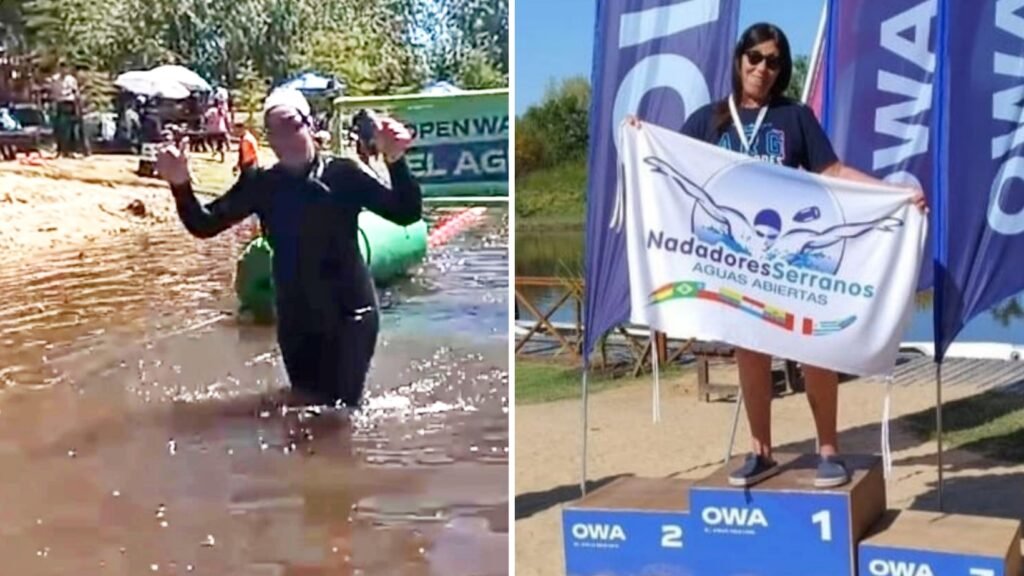 La nadadora ayacuchense Ana Bibbo obtuvo el primer puesto en su categoría en Entre Ríos
