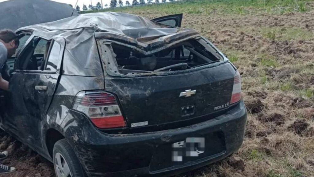 Ayacucheses sufrieron un accidente en Ruta 29