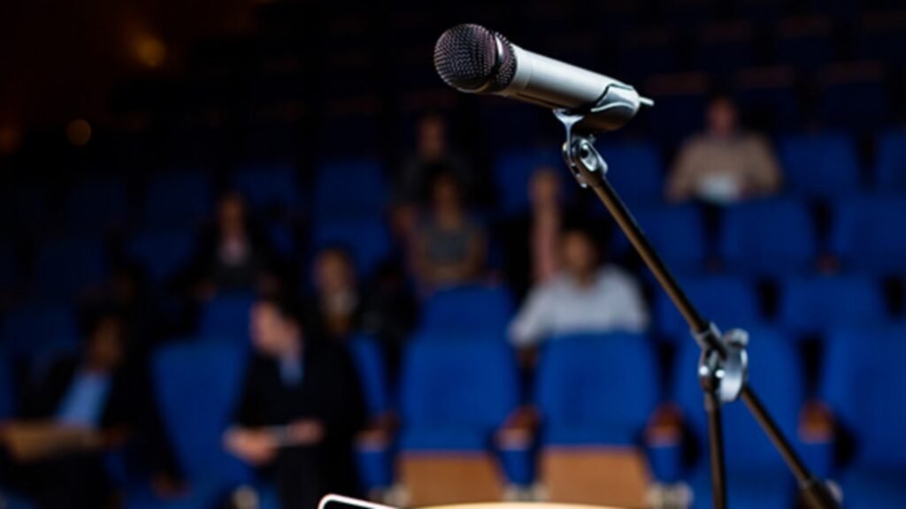 Debieron suspender un debate por la sorpresiva ausencia de un candidato