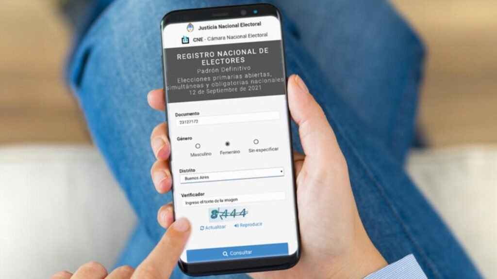 Padrón electoral online: ¿Dónde voto?