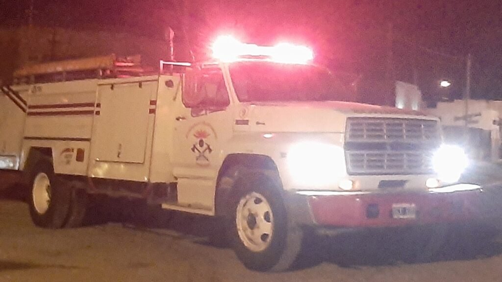 Bomberos Voluntarios fue convocado a un incendio en la zona rural