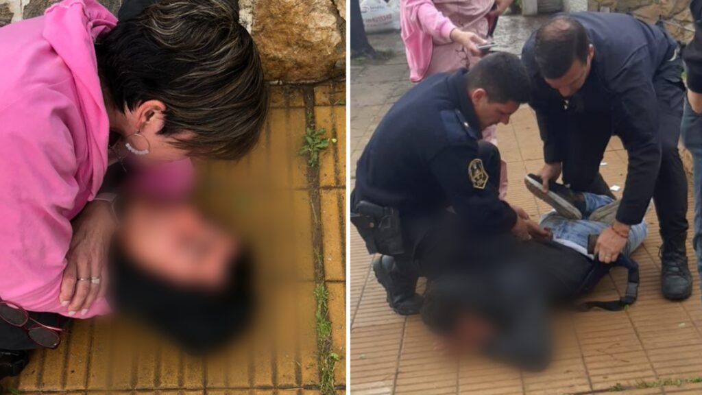 Entro a robar en varios lugares y una mujer con experiencia en artes marciales lo detuvo