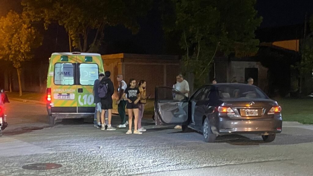 Un herido trasladado al Hospital tras un accidente de tránsito