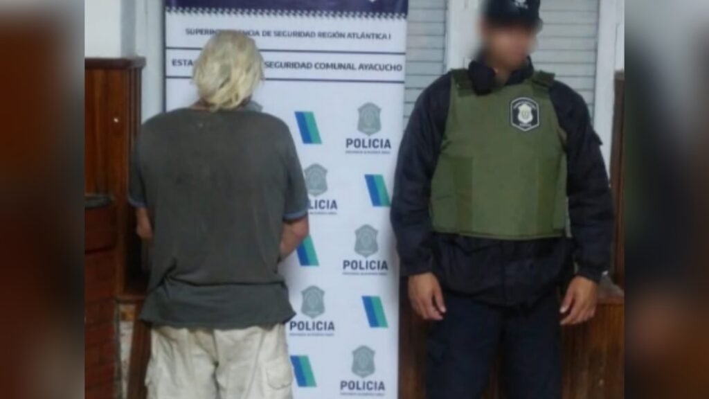 Un sujeto quedó aprehendido por herir a su yerno y a su propia hija