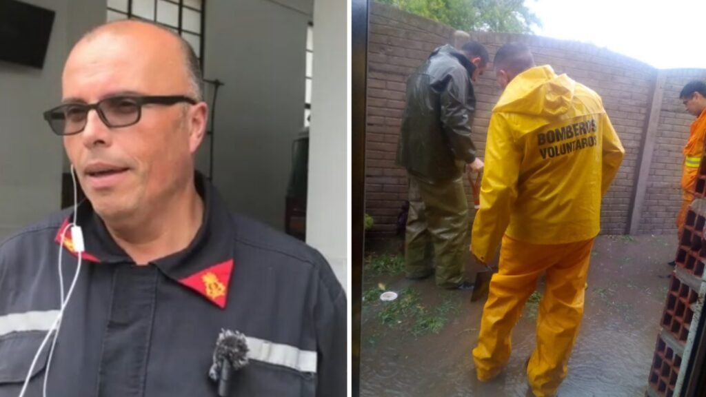 Hugo Erbin, Jefe de Bomberos Voluntarios: “La situación está mejorando gradualmente en esta emergencia”