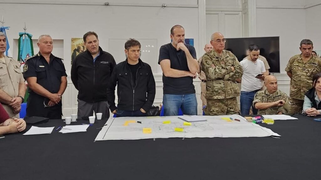 El gobierno bonarense declaró el estado de emergencia y duelo por 72 horas por los daños que dejó el temporal