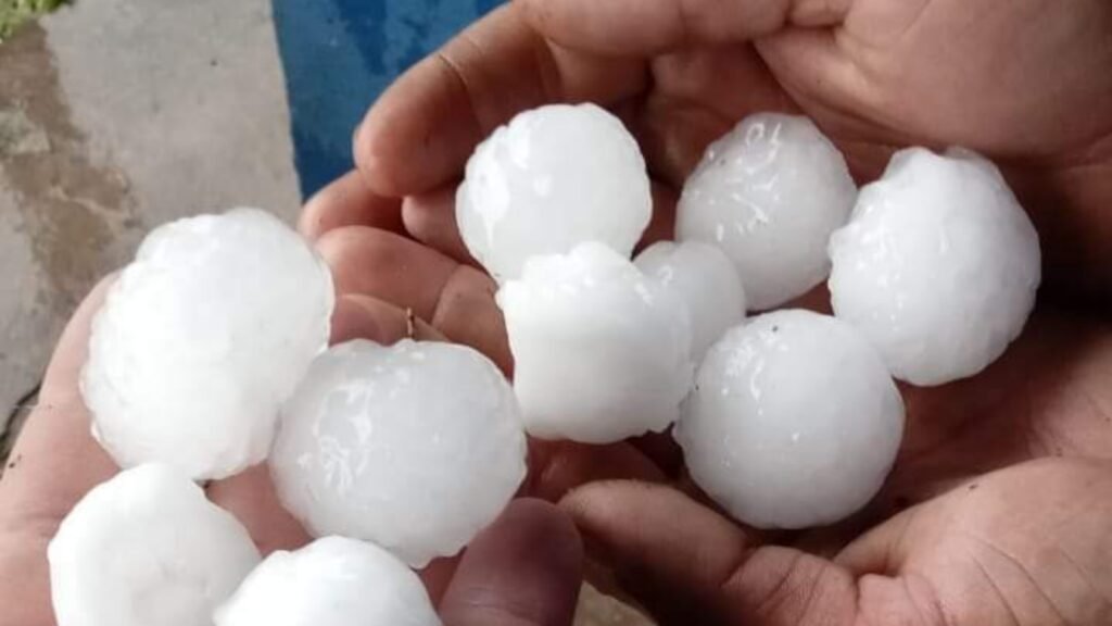 Un fuerte temporal afectó fuertemente a la ciudad de Lobería