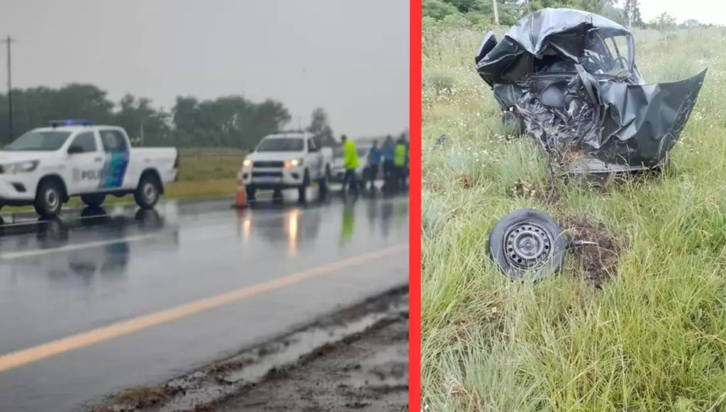 Murió una mujer al ser arrollado su vehículo por un tren de pasajeros en Ruta 2