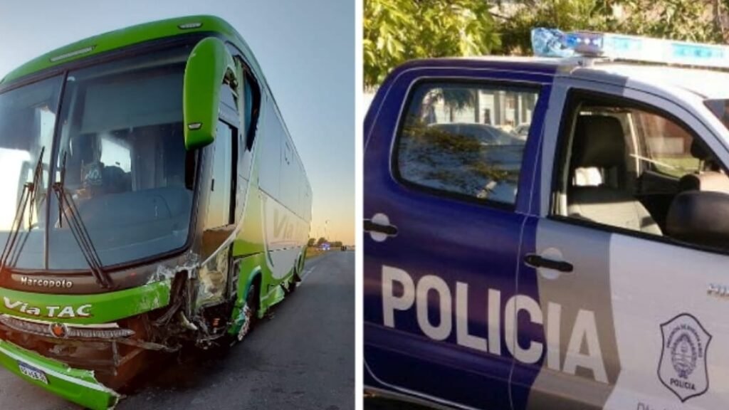 Agradecimiento de los conductores de la empresa Via Tac luego del accidente