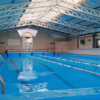 nadadores del CEF Nº 32 durante una competencia de natación