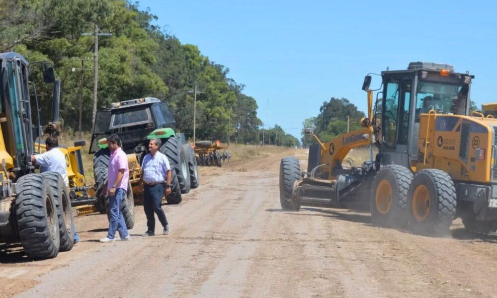 Comenzaron las mejoras del camino que une la ciudad con la Escuela de La Garita