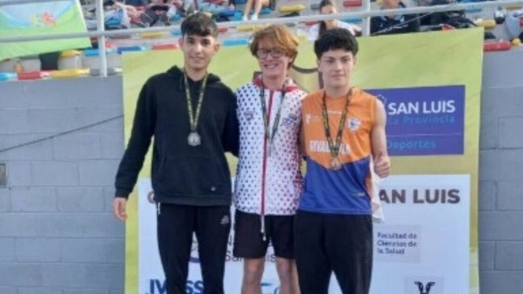 Juan Sebastian Martínez segundo en el Nacional de Clubes en San Luis