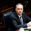 Manuel Adorni durante una actividad oficial.