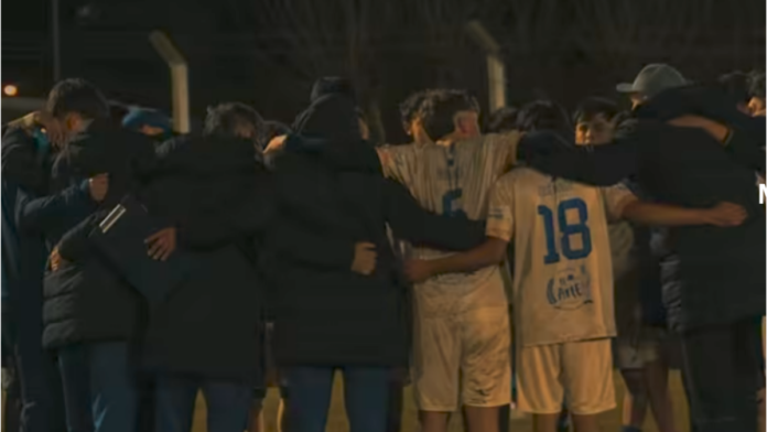 Partido de fútbol con incidente en cancha