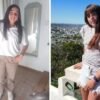 Alessia Dell Acqua durante su tratamiento médico acompañada por su familia.