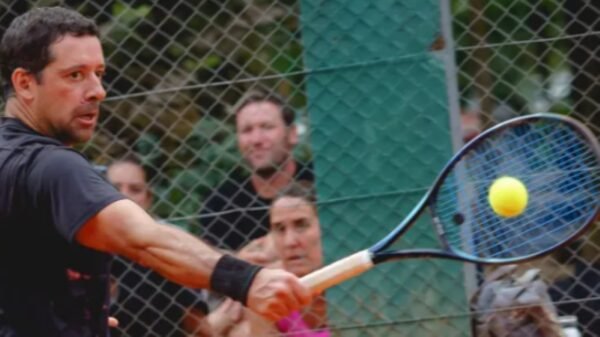 Equipo de Tiro Federal en competencia de tenis
