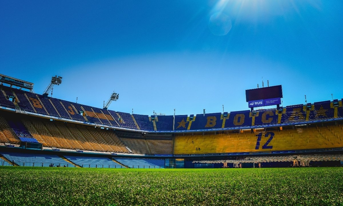 Estadio La Bombonera con proyecto de ampliación